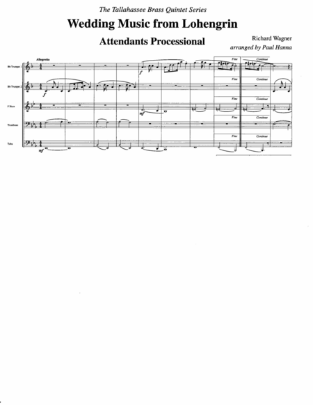 Wedding Music From Lohengrin Page 2