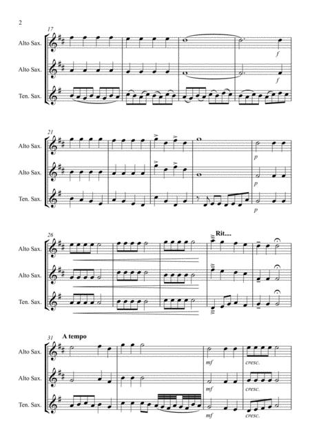 Weekend Getaway For Saxophone Trio 2 Alto 1tenor By Ellen Macpherson Page 2