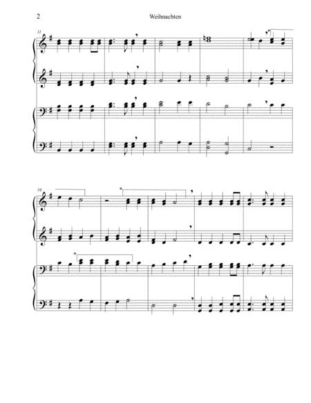 Weihnachten A Duet For Piano Four Hands Page 2