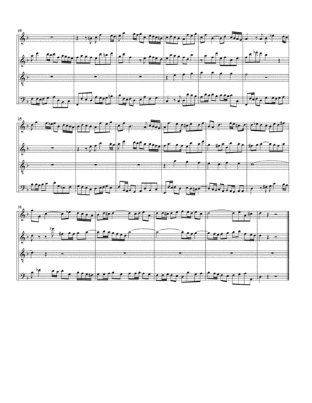 Wer Nun Den Lieben Gott Laesst Walten Bwv 647 Arrangement For 4 Recorders Page 2