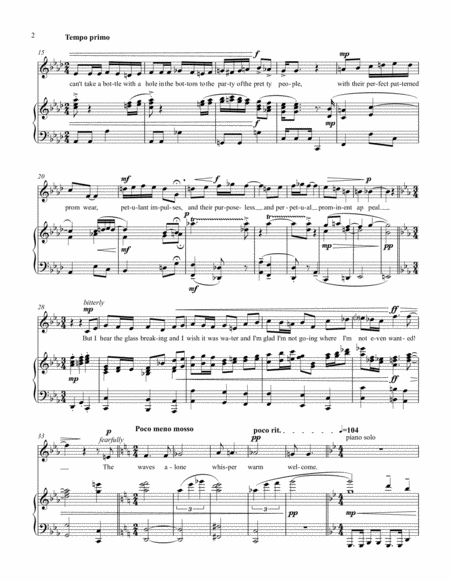Wet Trash Piano Vocal Page 2