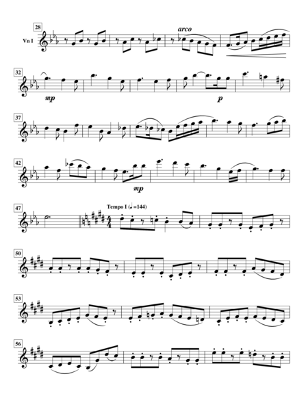 What A Wonderful Savior For String Quartet Page 2