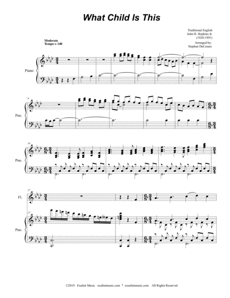 What Child Is This Duet For Flute Bb Clarinet Page 2