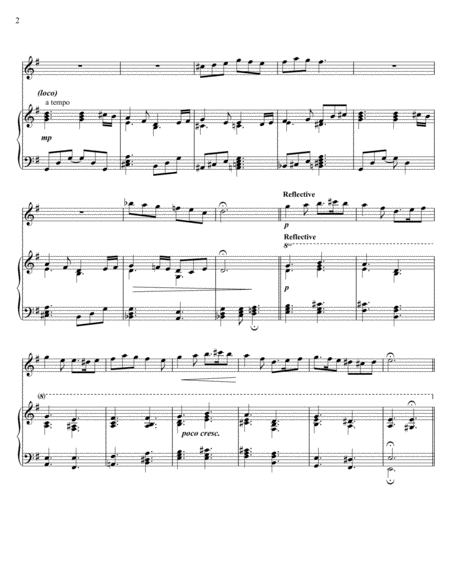What Child Is This Fantasia On Greensleeves For Violin And Piano Page 2