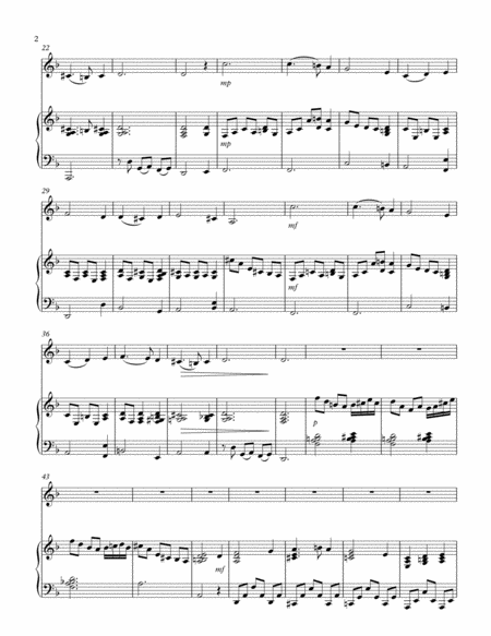 What Child Is This For Violin Solo With Piano Accompaniment Page 2