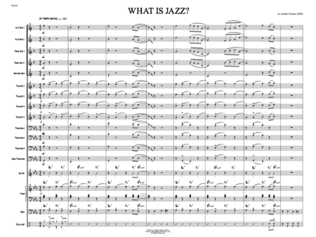 What Is Jazz For Jazz Ensemble And Two Narrators Page 2