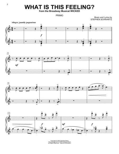 What Is This Feeling From Wicked Arr Carol Klose Page 2