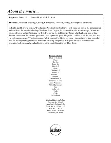 What The Lord Has Done For Me Anthem Orchestration Page 2