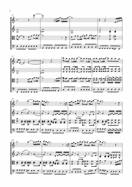 Whatever String Quartet Page 2