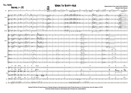 When I M Sixty Four Vocal Big Band Page 2