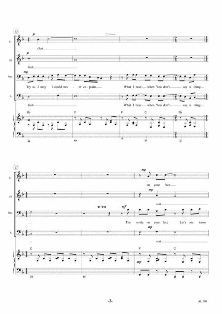 When You Say Nothing At All Ttbb Piano Page 2