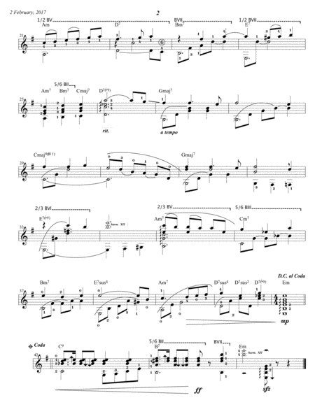 White Christmas Easy Key Of C Cello Page 2