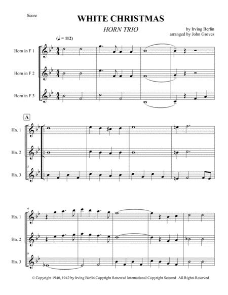 White Christmas Horn Trio Page 2