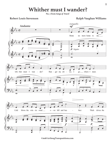 Whither Must I Wander C Minor Page 2