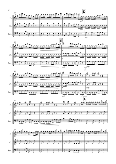 William Tell Overture For Wind Trio Page 2