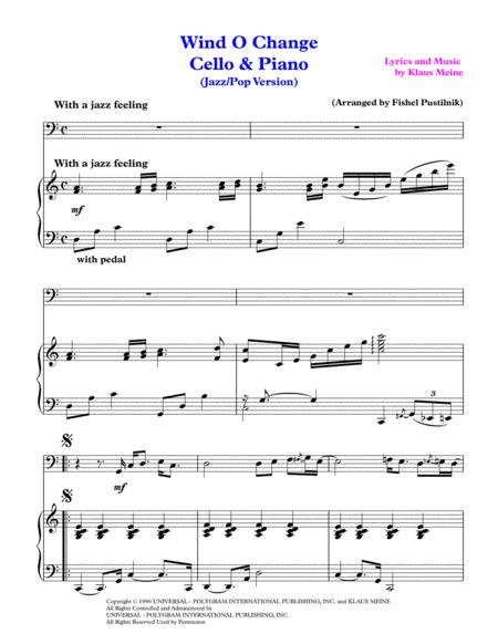 Wind Of Change For Cello And Piano Video Page 2