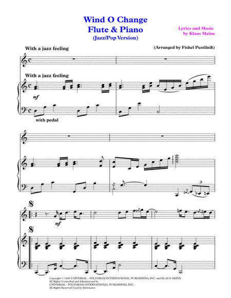 Wind Of Change For Flute And Piano Video Page 2