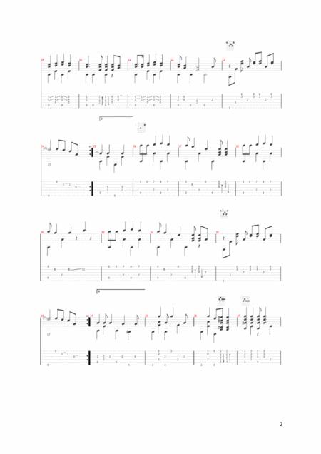 Windy And Warm As Played By Lorenzo Polidori Guitar Tabs By Maja Roedenbeck Page 2