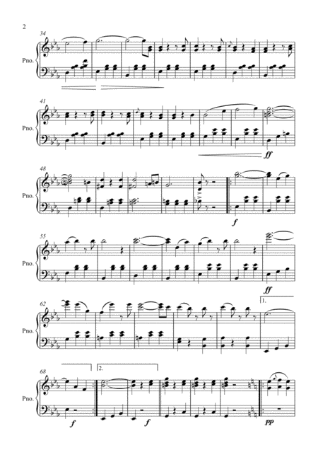 Wine Women And Song For Easy Piano Page 2