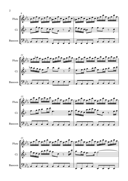 Winter From Four Seasons Largo For Wind Trio Page 2