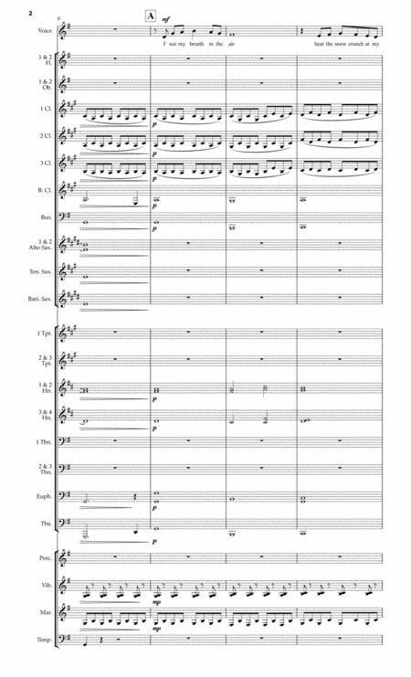 Winters Breath Symphonic Band Solo Voice Page 2