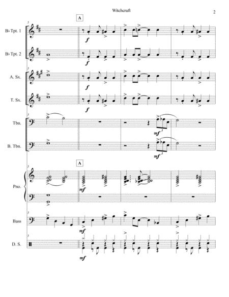 Witchcraft Jazz Combo Page 2