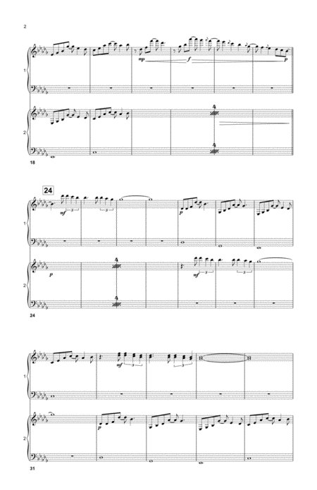 Within Daft Punk Piano Duet Page 2