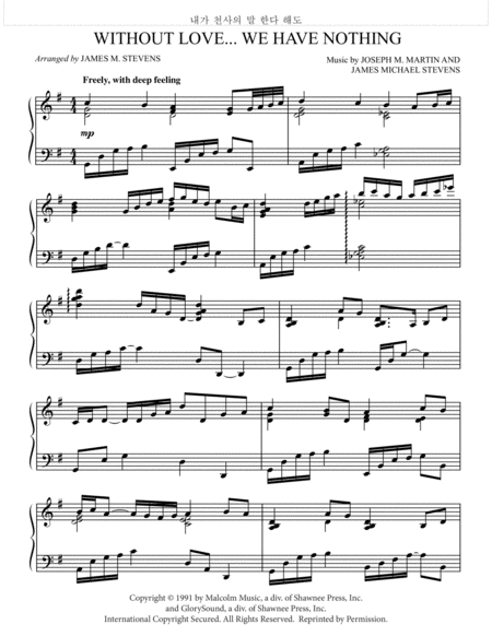 Without Love We Have Nothing Advanced Piano Solo Page 2