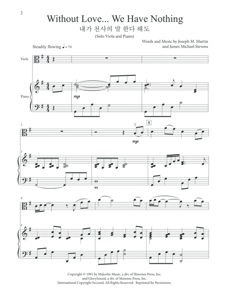 Without Love We Have Nothing Viola Piano Page 2