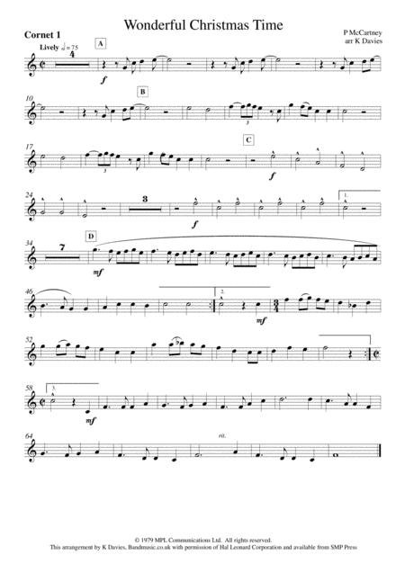 Wonderful Christmastime Flexible Brass Sextet Page 2