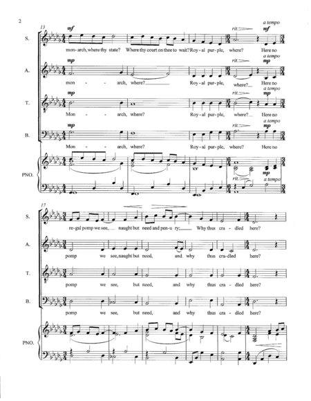 Wondrous Gift Ssatb Piano Page 2