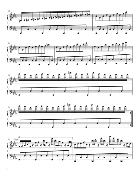 X Sanctus Encounterpoint Piano Solo Page 2