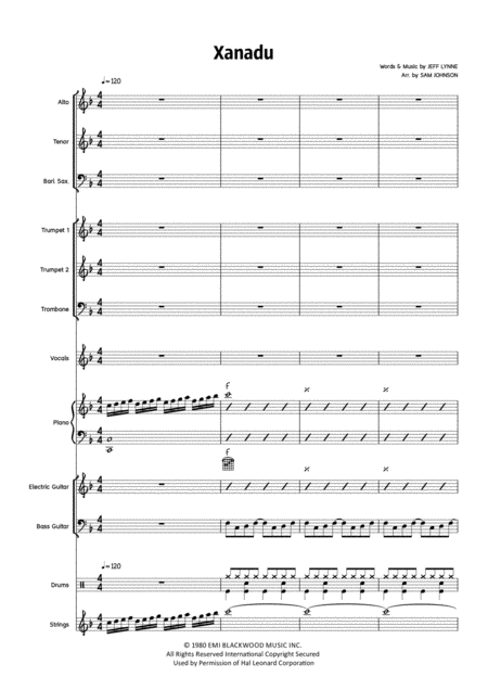 Xanadu Vocal Combo W 6 Horns Page 2