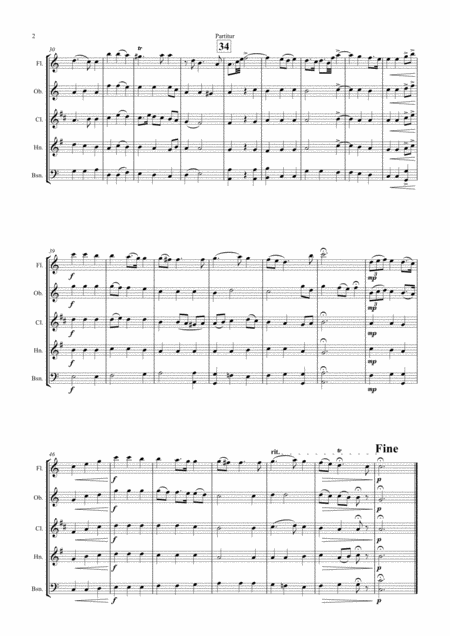 Xerxes Largo Ombra Mai Fu Wind Quintet Page 2