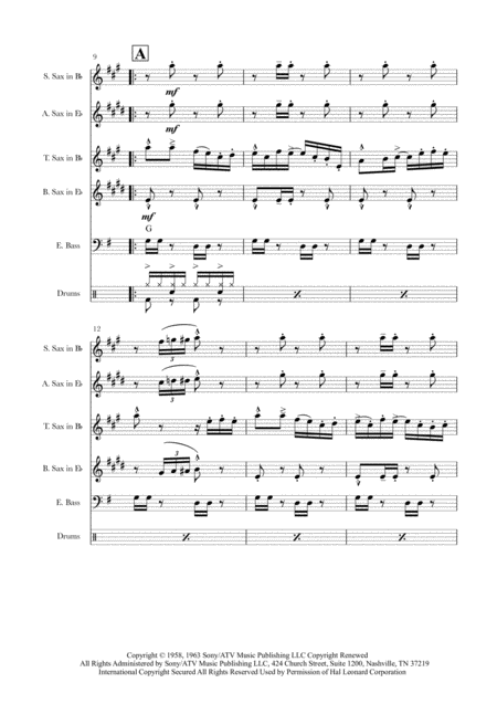 Yakety Sax Sax Quartet Page 2