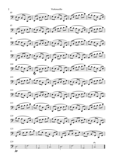 Yann Tiersen La Valse D Amelie Violin Cello Duo Page 2