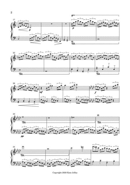 Yearning Piano Solo Page 2