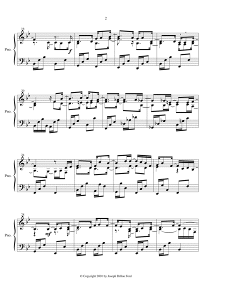 Yellowstone Joan In B Flat For Piano Solo Page 2