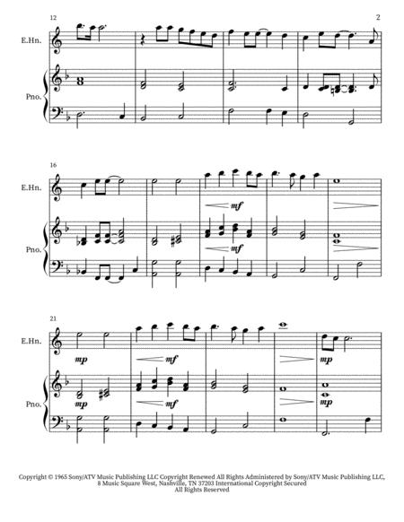 Yesterday English Horn And Piano Page 2