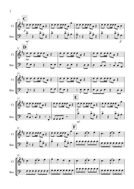 Yogurtcunun Oyun Havalari Dances Of The Yogurt Maker For String Quartet Score Page 2