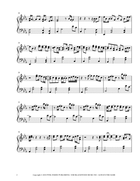 You And Me You Me Pink Harp Solo Page 2