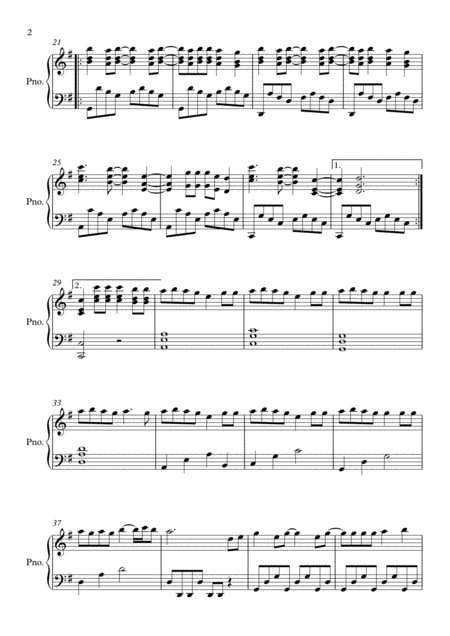 You Belong With Me Piano Page 2