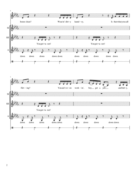 You Gotta Not Ssaa A Cappella Page 2