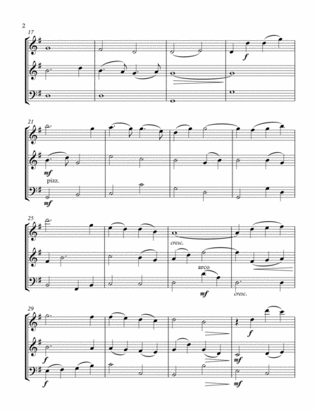 You Raise Me Up By Josh Groban 2 Violins And Cello Trio 2 Versions Included Page 2