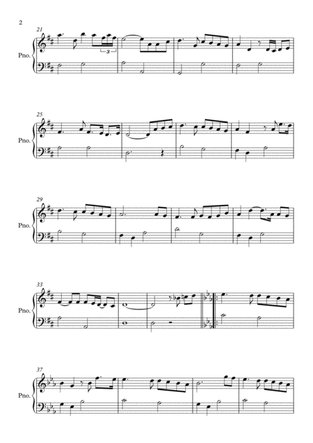 You Raise Me Up By Josh Groban Easy Piano Page 2