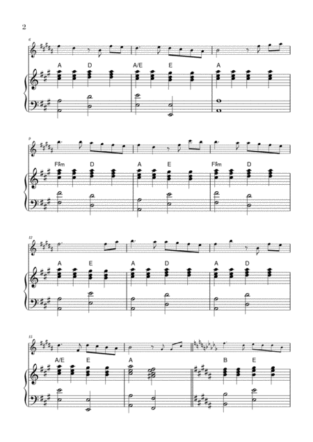 You Raise Me Up For Trumpet And Piano A Major Page 2