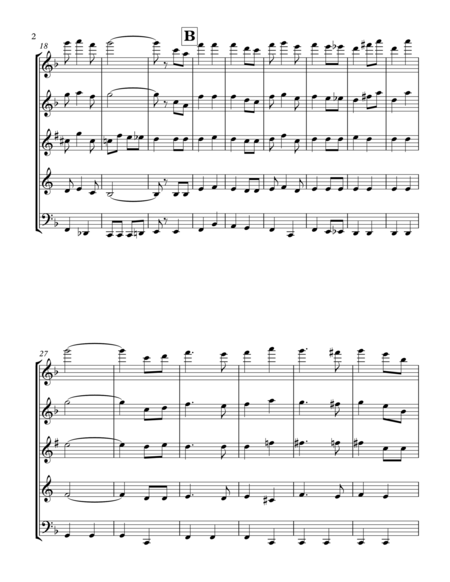 You Re A Grand Old Flag Arranged For Woodwind Quintet Page 2