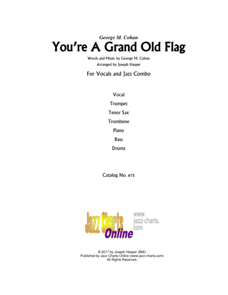You Re A Grand Old Flag Vocal Solo And Jazz Combo Page 2