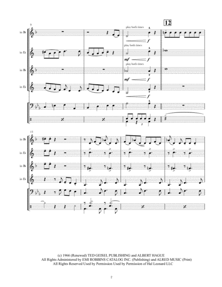 You Re A Mean One Mr Grinch Sax Quartet Page 2