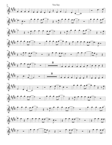 You Say Alto Sax Page 2